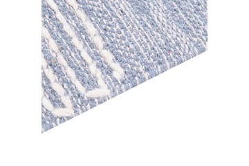 Ansar Bomullsmatta 140x200 cm - Blå - Textil & mattor - Matta - Modern matta - Bomullsmatta