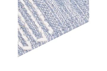 Ansar Bomullsmatta 140x200 cm - Blå - Textil & mattor - Matta - Modern matta - Bomullsmatta