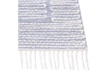 Ansar Bomullsmatta 140x200 cm - Blå - Textil & mattor - Matta - Modern matta - Bomullsmatta