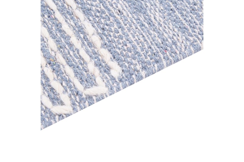Ansar Bomullsmatta 80x150 cm - Blå - Textil & mattor - Matta - Modern matta - Bomullsmatta