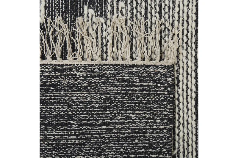 Arbaa Bomullsmatta 160x230 cm - Svart/Vit - Textil & mattor - Matta - Modern matta - Bomullsmatta