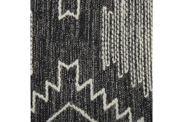 Arbaa Bomullsmatta 80x150 cm - Svart/Vit - Textil & mattor - Matta - Modern matta - Bomullsmatta