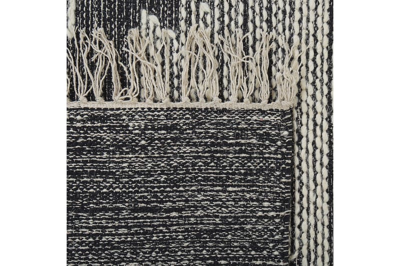 Arbaa Bomullsmatta 80x150 cm - Svart/Vit - Textil & mattor - Matta - Modern matta - Bomullsmatta