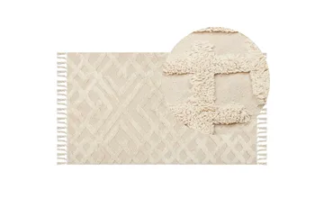 Ardahan Bomullsmatta 80x150 cm - Beige - Textil & mattor - Matta - Modern matta - Bomullsmatta