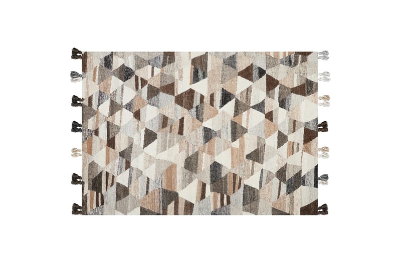 Argavand Ullmatta 160x230 cm - Beige - Textil & mattor - Matta - Modern matta - Ullmatta
