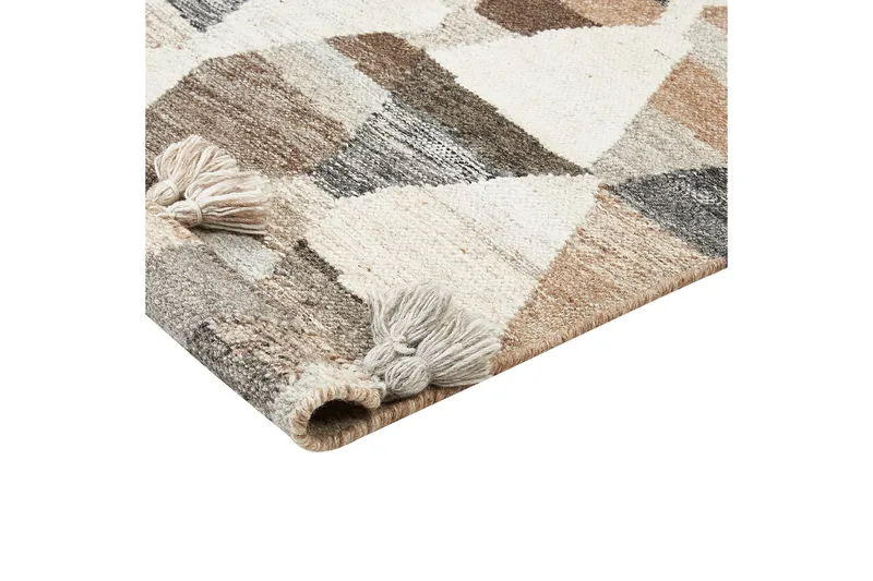 Argavand Ullmatta 80x150 cm - Beige - Textil & mattor - Matta - Modern matta - Ullmatta