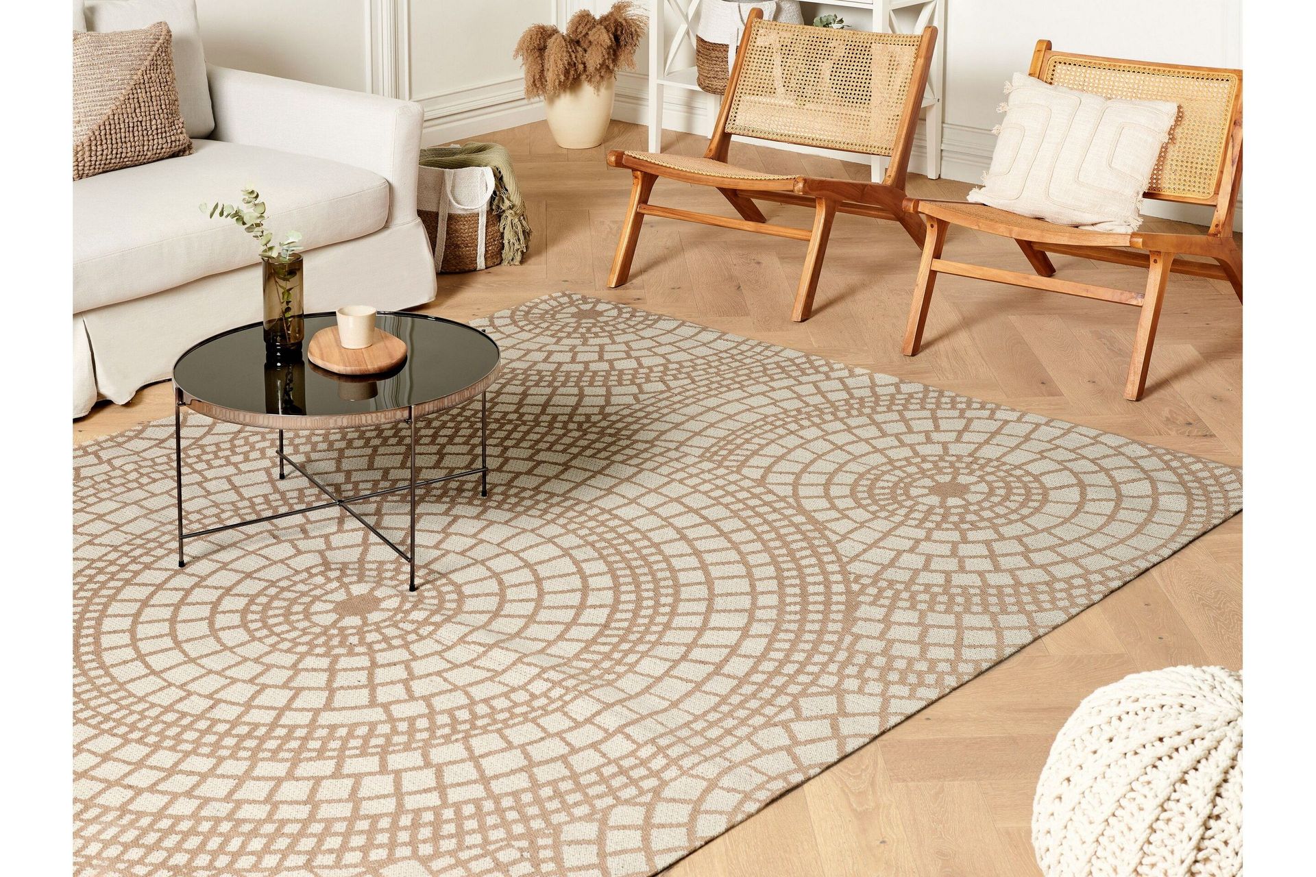 Ariba Jutematta 200x300 cm - Beige