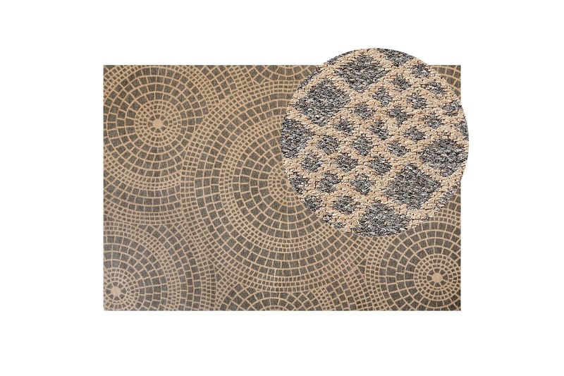 Ariba Jutematta 200x300 cm - Grå - Textil & mattor - Matta - Modern matta - Jutematta & hampamatta