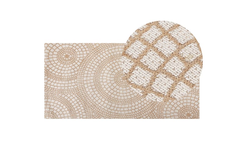 Ariba Jutematta 80x150 cm - Beige - Textil & mattor - Matta - Modern matta - Jutematta & hampamatta