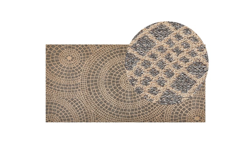 Ariba Jutematta 80x150 cm - Grå - Textil & mattor - Matta - Modern matta - Jutematta & hampamatta