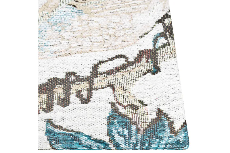 Ariha Ryamatta 140x200 cm - Blå - Textil & mattor - Matta - Modern matta - Ryamatta