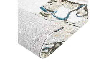 Ariha Ryamatta 140x200 cm - Blå - Textil & mattor - Matta - Modern matta - Bomullsmatta