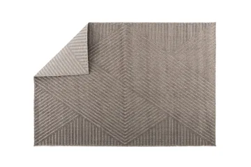 Aron Plastmatta 160x230 cm - Brun - Textil & mattor - Matta - Modern matta - Wiltonmatta