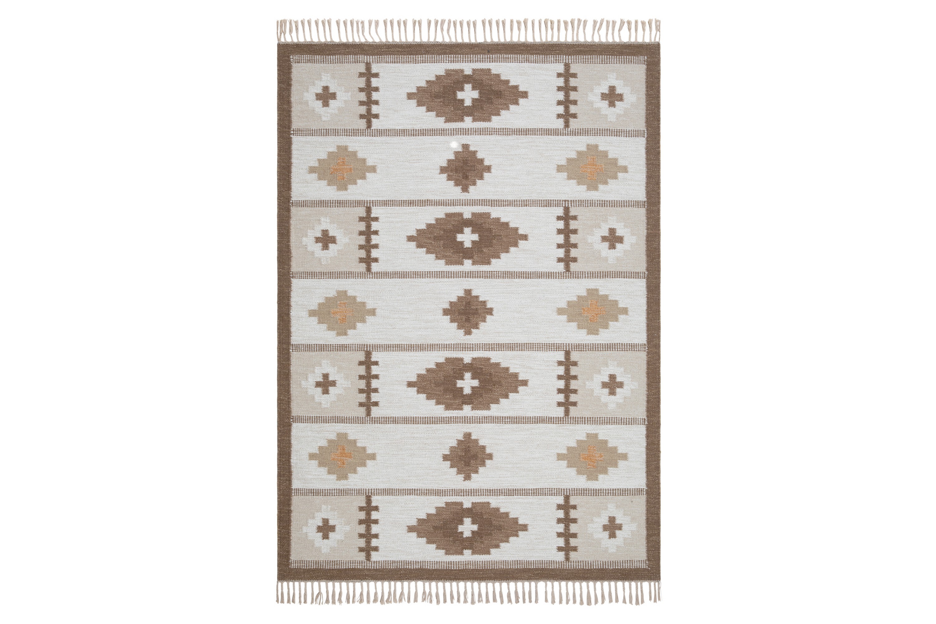 Arvika Ullmatta 140x200 cm Rektangulär Beige