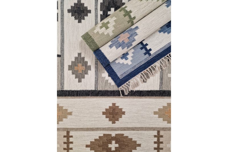 Arvika Ullmatta 160x230 cm Rektangulär - Grå - Textil & mattor - Matta - Modern matta - Ullmatta