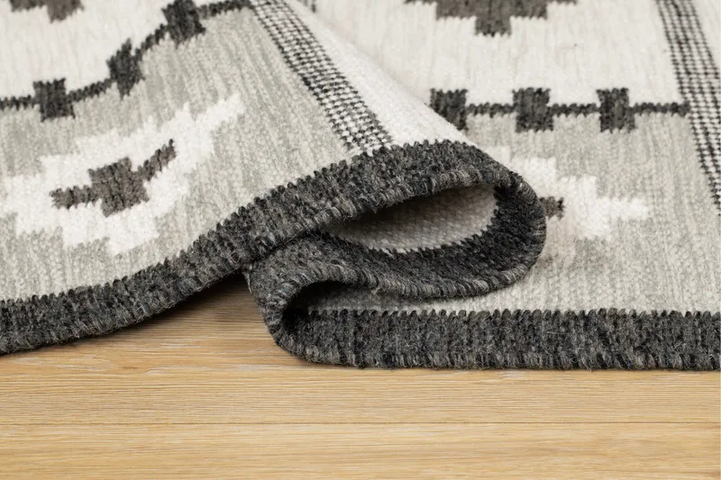 Arvika Ullmatta 160x230 cm Rektangulär - Grå - Textil & mattor - Matta - Modern matta - Ullmatta