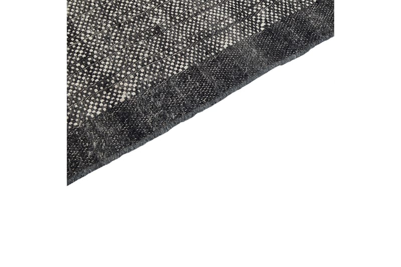 Atlanti Ullmatta 140x200 cm - Svart/Vit - Textil & mattor - Matta - Modern matta - Ullmatta