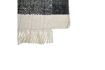 Atlanti Ullmatta 160x230 cm - Svart/Vit - Textil & mattor - Matta - Modern matta - Ullmatta