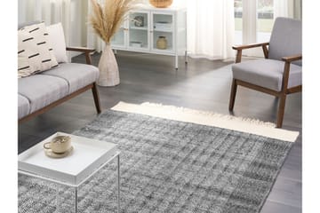 Atlanti Ullmatta 160x230 cm - Svart/Vit - Textil & mattor - Matta - Modern matta - Ullmatta