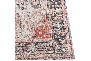 Attera Bomullsmatta 80x150 cm - Röd - Textil & mattor - Matta - Modern matta - Bomullsmatta