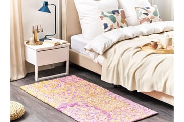 Avanos Ullmatta 80x150 cm - Rosa - Textil & mattor - Matta - Modern matta - Ullmatta