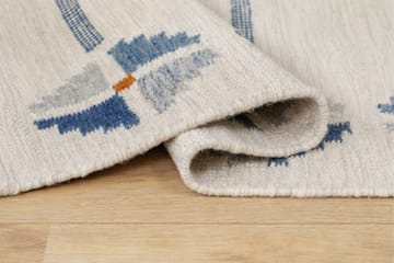 Avesta Ullmatta 140x200 cm Rektangulär - Blå - Textil & mattor - Matta - Modern matta - Ullmatta