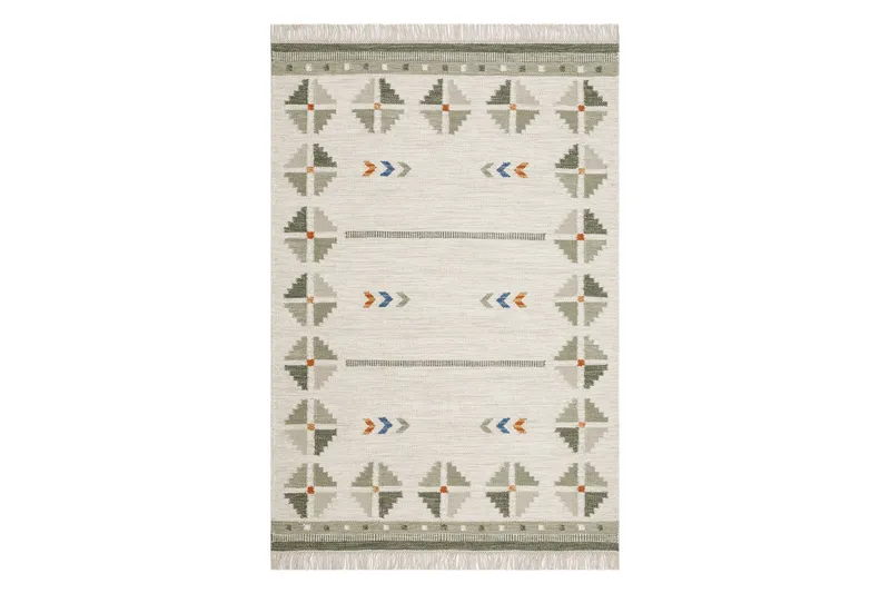 Avesta Ullmatta 160x230 cm Rektangulär, Grön