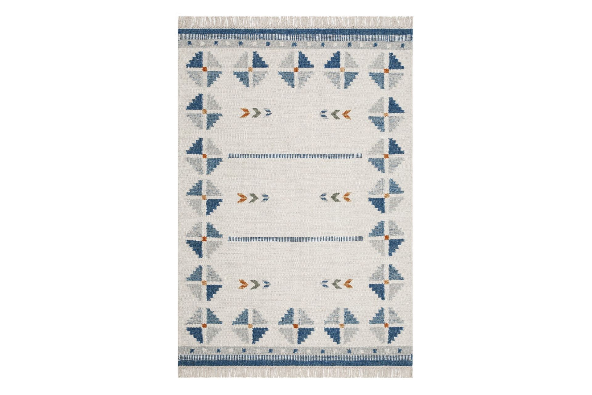 Avesta Ullmatta 200x300 cm Rektangul&auml;r - Bl&aring;