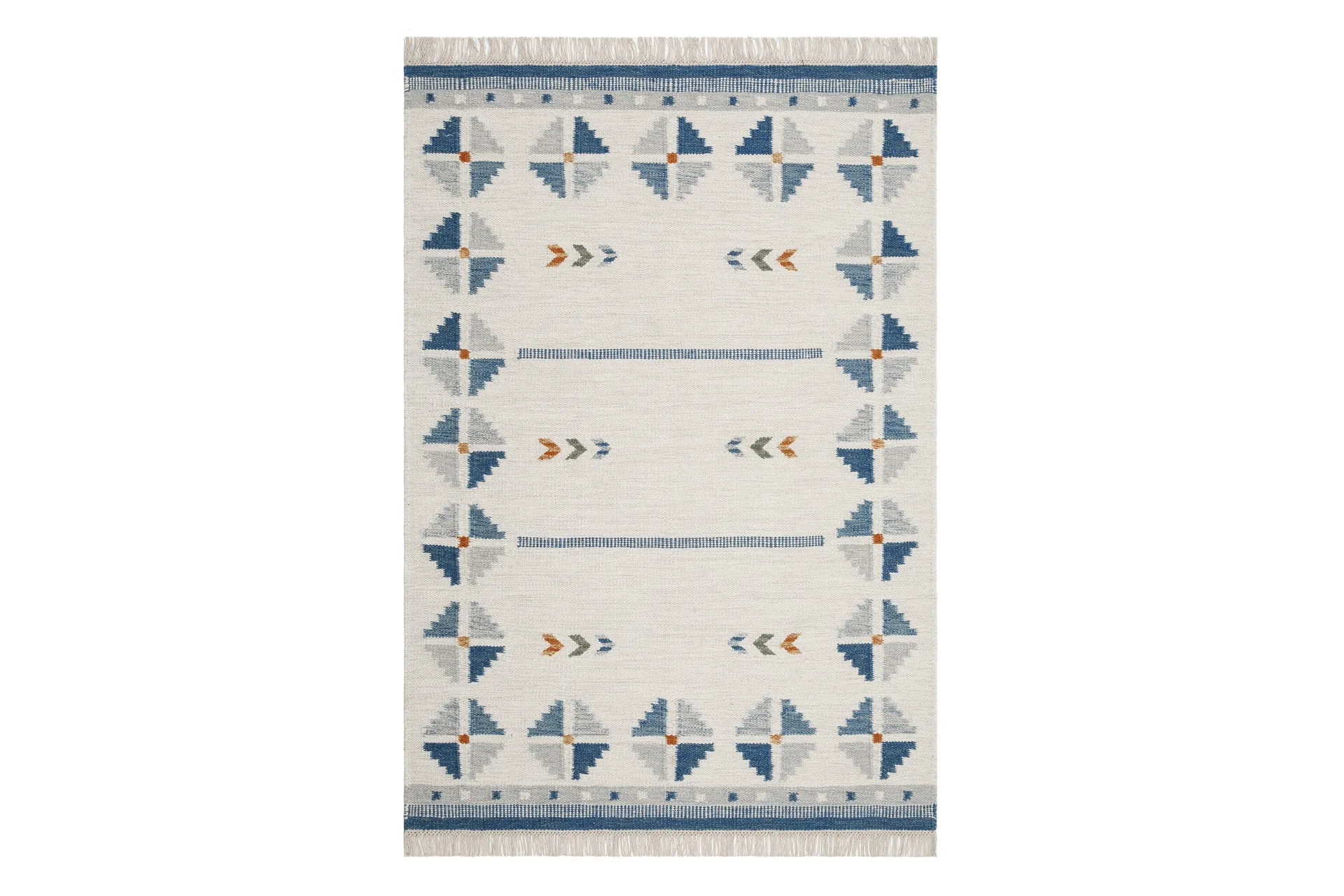 Avesta Ullmatta 200x300 cm Rektangul&auml;r - Bl&aring;