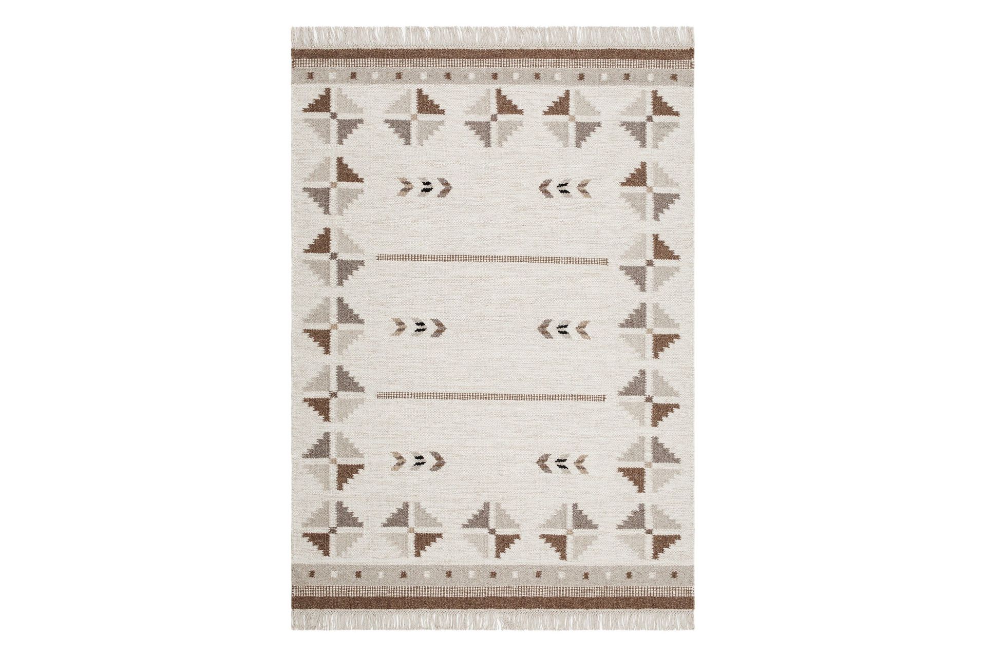 Avesta Ullmatta 200x300 cm Rektangul&auml;r - Natur