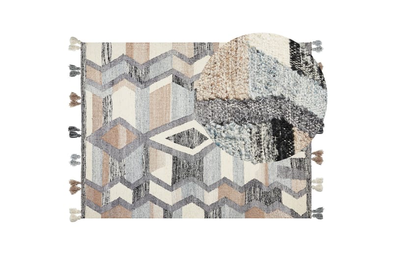 Aygezard Ullmatta 160x230 cm - Grå - Textil & mattor - Matta - Modern matta - Ullmatta