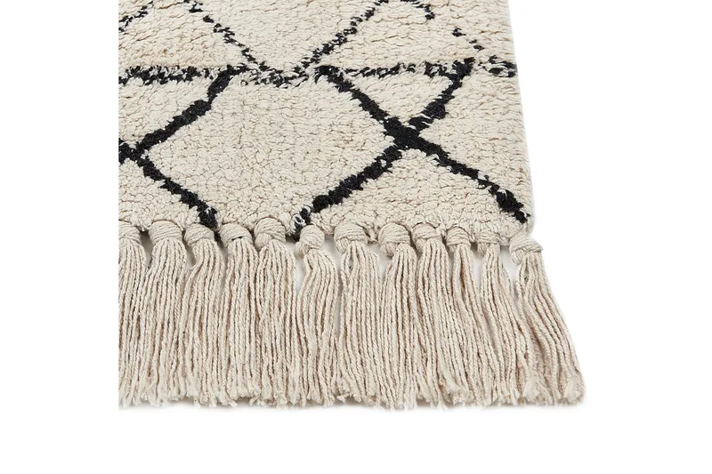 Bacarella Ryamatta 160x230 cm - Beige - Textil & mattor - Matta - Modern matta - Ryamatta