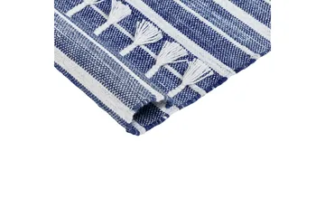 Bademli Ryamatta 140x200 cm - Blå - Textil & mattor - Matta - Flatvävd matta