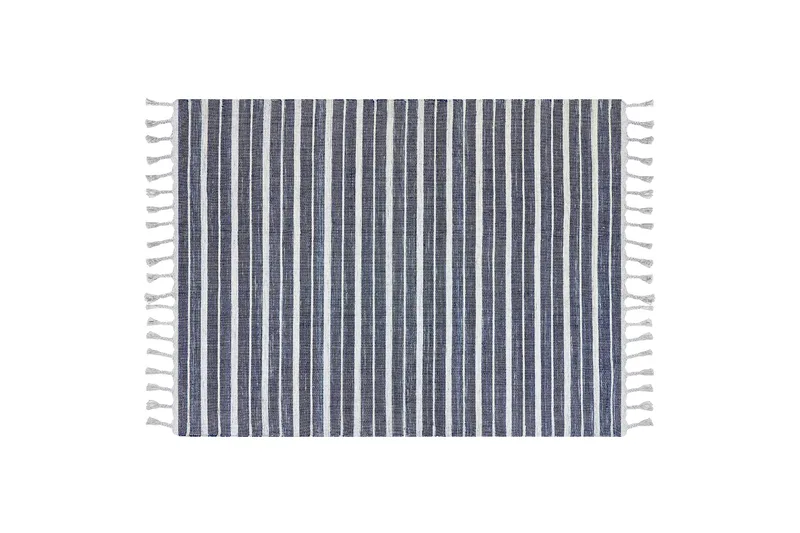 Bademli Ryamatta 140x200 cm - Blå - Textil & mattor - Matta - Flatvävd matta