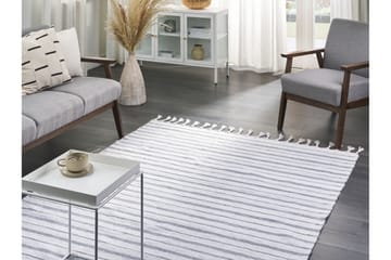 Bademli Ryamatta 140x200 cm - Grå - Textil & mattor - Matta - Modern matta - Ryamatta