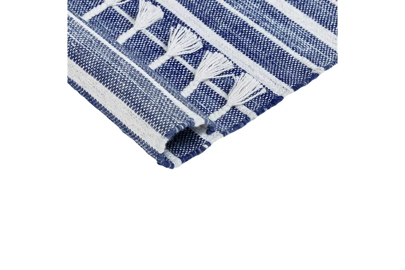 Bademli Ryamatta 160x230 cm - Blå - Textil & mattor - Matta - Modern matta - Ryamatta