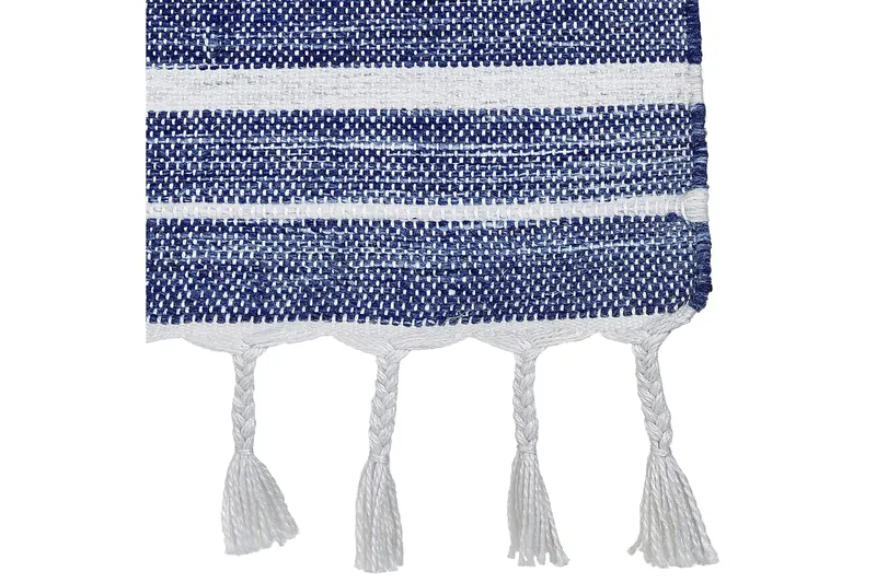 Bademli Ryamatta 160x230 cm - Blå - Textil & mattor - Matta - Modern matta - Ryamatta