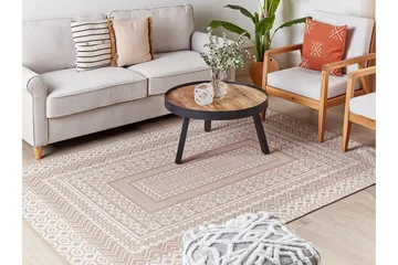 Baglar Ryamatta 160x230 cm - Beige - Textil & mattor - Matta - Modern matta - Jutematta & hampamatta