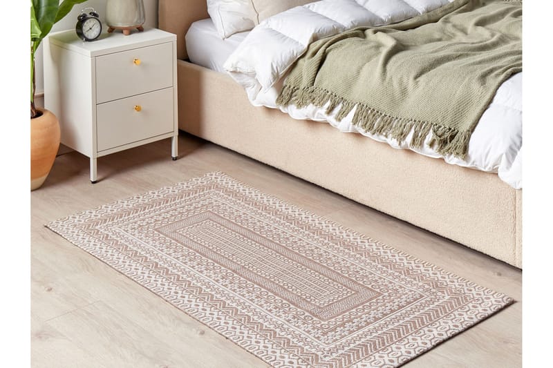 Baglar Ryamatta 80x150 cm - Beige - Textil & mattor - Matta - Modern matta - Jutematta & hampamatta