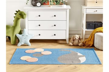 Balabang Bomullsmatta 80x150 cm - Blå - Textil & mattor - Matta - Modern matta - Bomullsmatta