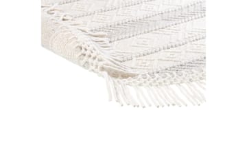 Baltalar Ullmatta 140 cm Rund - Beige - Textil & mattor - Matta - Modern matta - Ullmatta