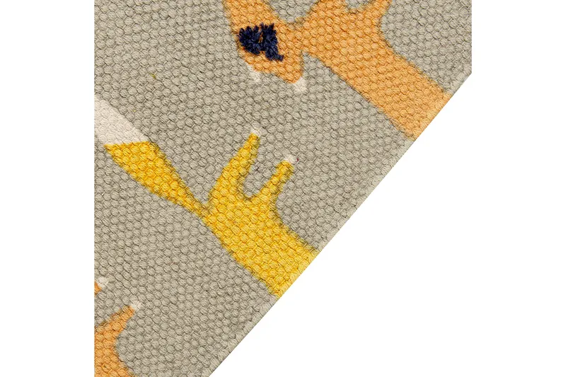 Bankgo Bomullsmatta 80x150 cm - Grå - Textil & mattor - Matta - Modern matta - Bomullsmatta