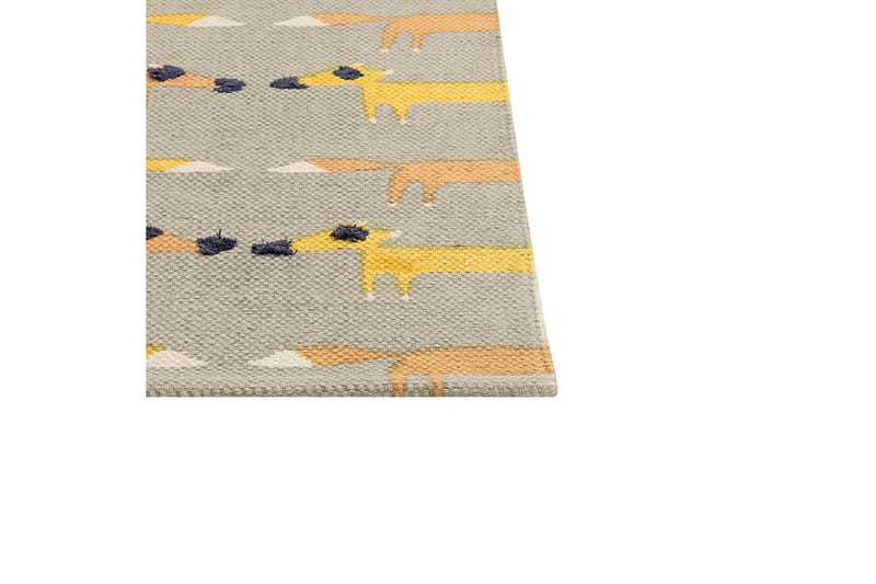 Bankgo Bomullsmatta 80x150 cm - Grå - Textil & mattor - Matta - Modern matta - Bomullsmatta