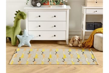 Bankgo Bomullsmatta 80x150 cm - Grå - Textil & mattor - Matta - Modern matta - Bomullsmatta