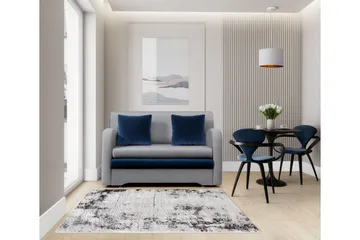 Bardot Ryamatta Rektangulär 150x80 cm - Grå - Textil & mattor - Matta - Modern matta - Ryamatta