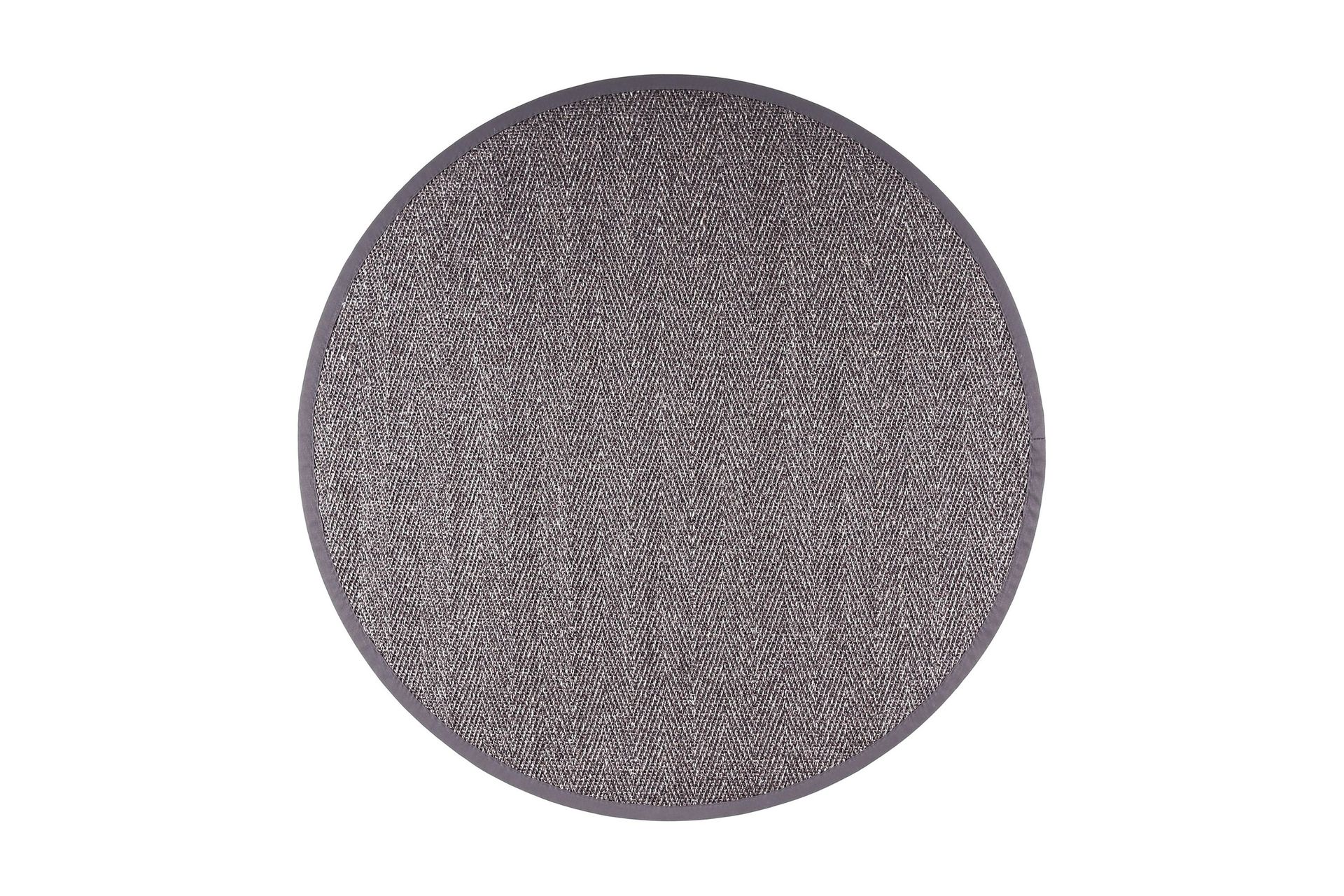 Barrakuda Matta Rund 160 cm Antracit - Vm Carpet