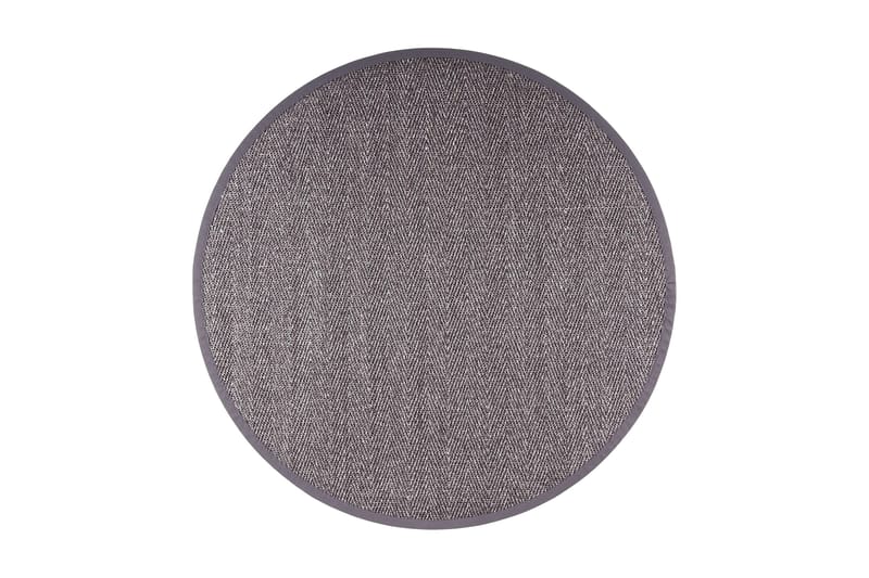 Barrakuda Matta Rund 160 cm Antracit, Vm Carpet