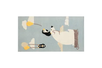 Barus Bomullsmatta 80x150 cm - Blå - Textil & mattor - Matta - Modern matta - Bomullsmatta