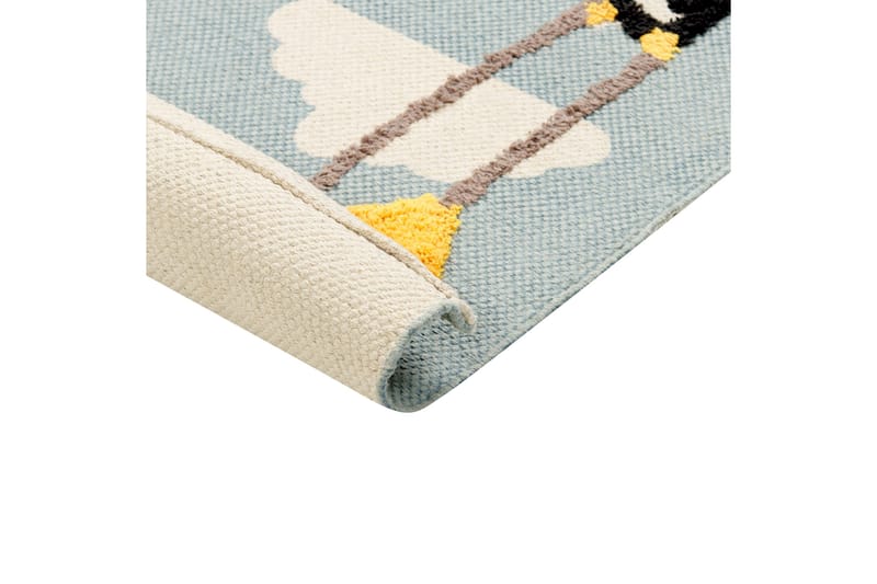 Barus Bomullsmatta 80x150 cm - Blå - Textil & mattor - Matta - Modern matta - Bomullsmatta