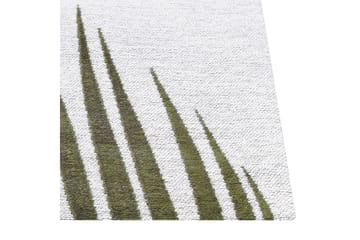 Barzah Ryamatta 140x200 cm - Grön - Textil & mattor - Matta - Modern matta - Bomullsmatta